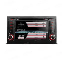 7 "двойной 2 дин Радио DVD GPS Navi пригодный для Audi A4 S4 RS4 Авто Видео плеер двойной канал Canbus Сенсорный экран аудио стерео