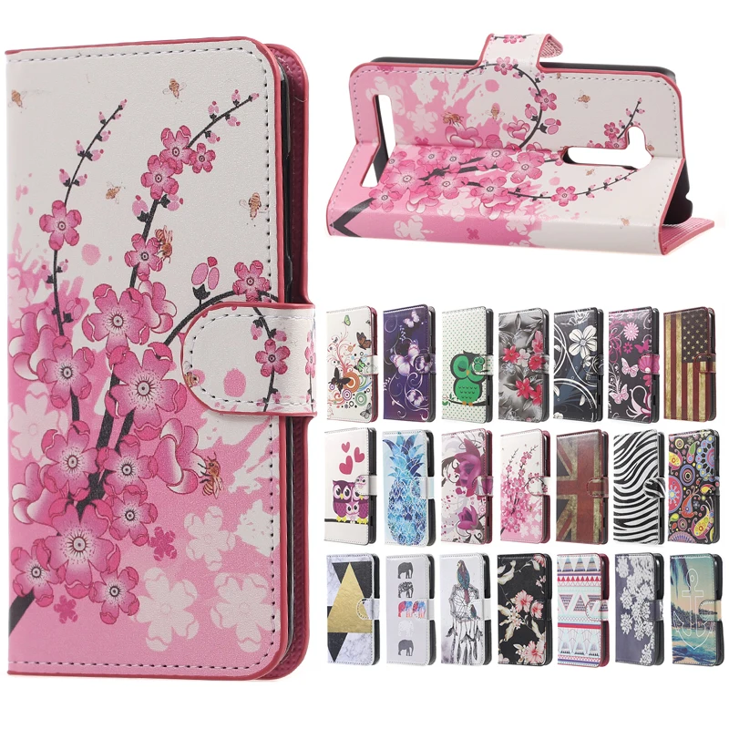 ree gift Tempered For Asus Zenfone Go ZB452KG case Leather Wallet Flip Cover Case ASUS X014D 2016 ZB452KG/gift | Мобильные телефоны