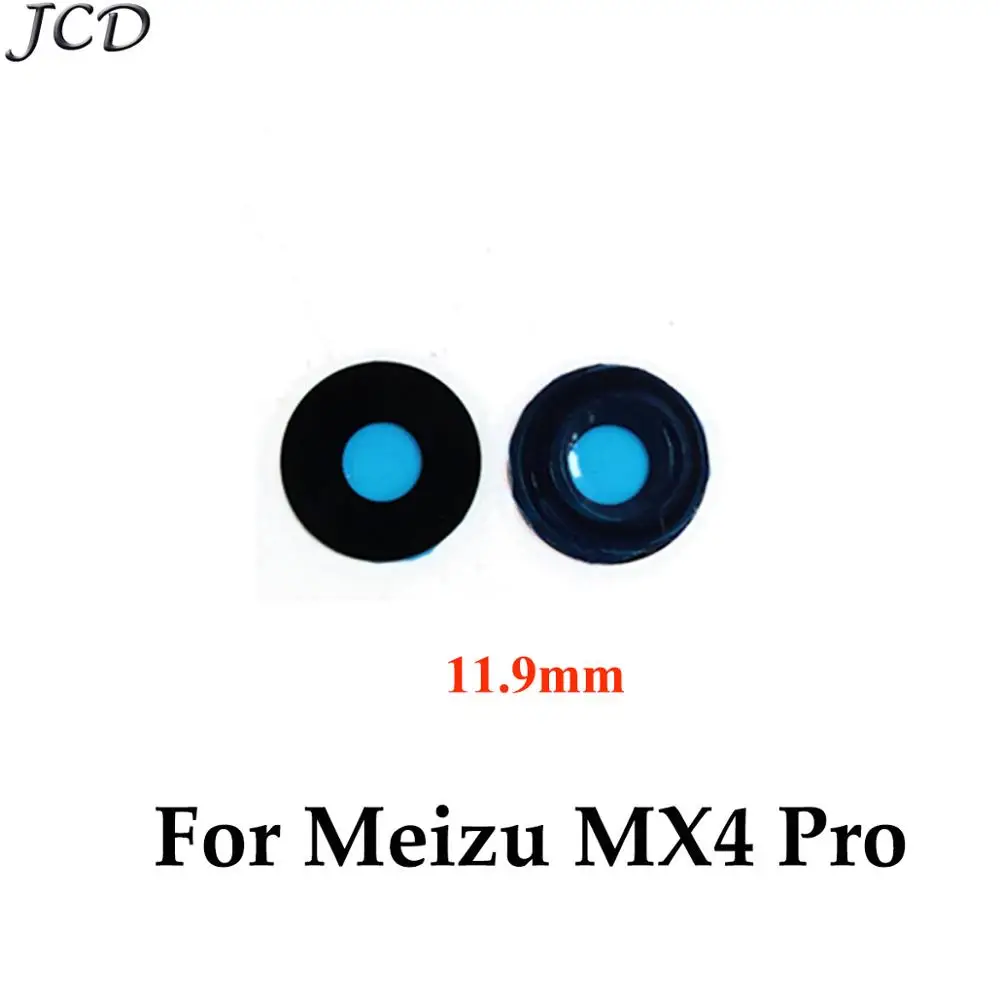 JCD 2 шт. стеклянный объектив для MEIZU MX3 MX4 MX5 MX6 Pro 5 6 7 E2 E3 U10 U20 15 lite 15 Plus задний объектив камеры задняя камера стеклянный объектив - Цвет: For Meizu MX4 Pro