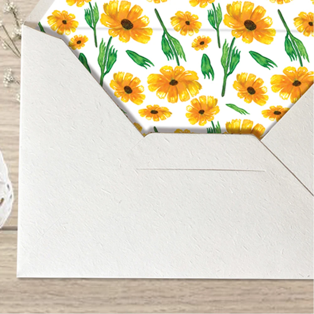 Lined Invitation Envelope