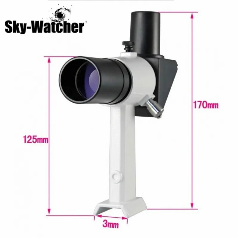 

Skywatcher 6x30 Finder Scope 6X Magnification Crosshair Reticle Astronomical Telescope Metal Optical Monocular Finderscope