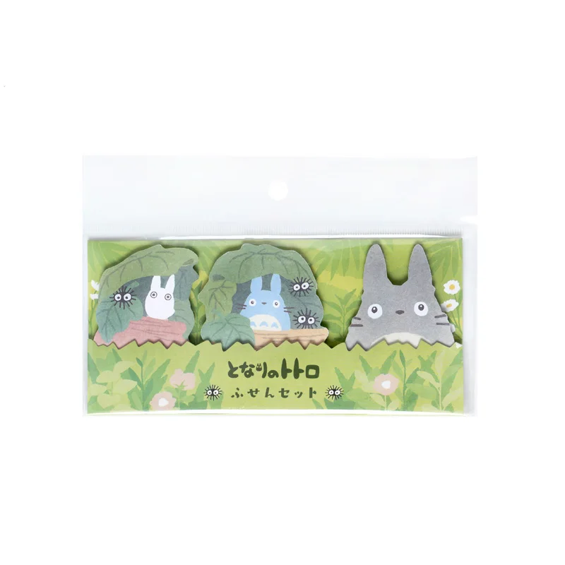 60 страниц Kawaii Totoro блокноты для заметок Sticky Notes школьные канцелярские принадлежности для офиса - Цвет: A