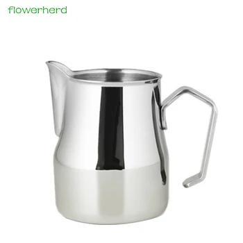 

Milk Frothing Jug Espresso Coffee Pitcher Barista Craft Coffee Latte Stainless Steel Espresso Milk Jug Fancy Coffee Milk Cup