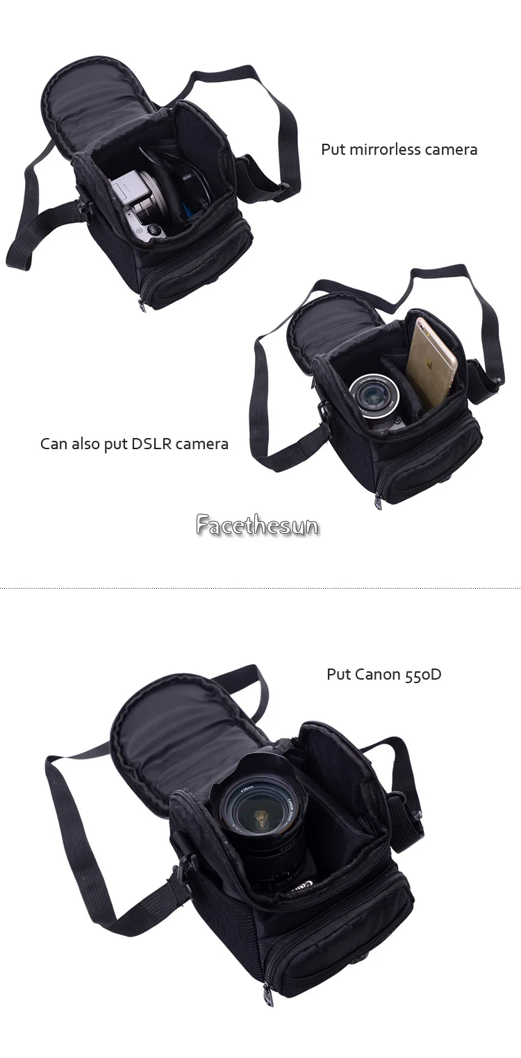 Small waterproof camera shoulder bag SDL2014-16