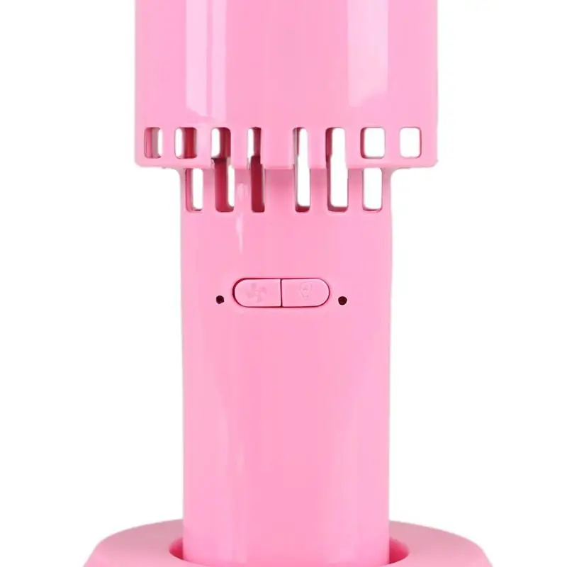 Портативный мини безлопастной вентилятор с мобильного телефона держатель ручной 3 Скорость регулируемый зарядка через usb Air Вентилятор