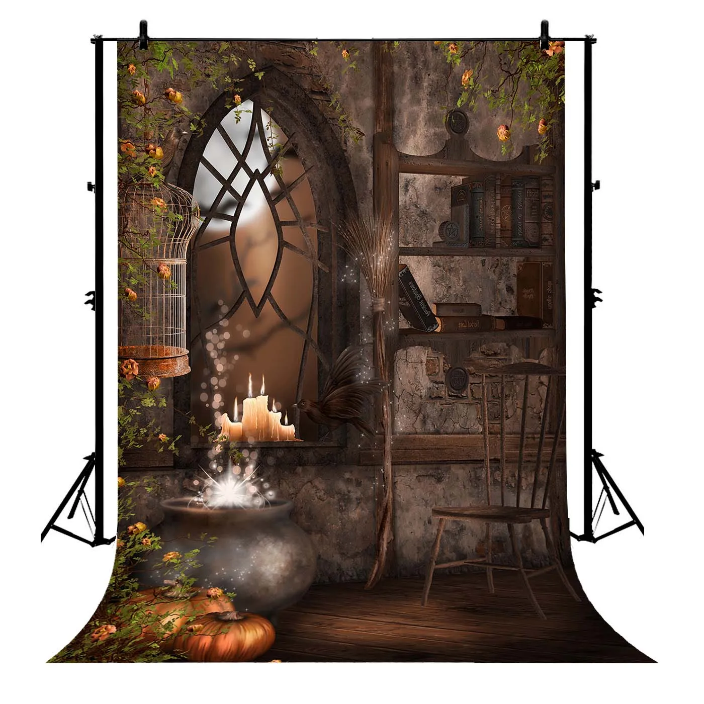 

5x7ft Halloween Polyester Photo Background Portrait Backdrop