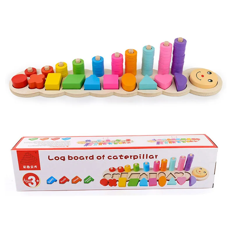 Children Learning Toys Count Numbers Matching Digital Shape Match Early Education Teaching Math Toys Wooden Children Learning Toys Count Numbers Matching Digital Shape Match Early Education Teaching Math Toys Wooden