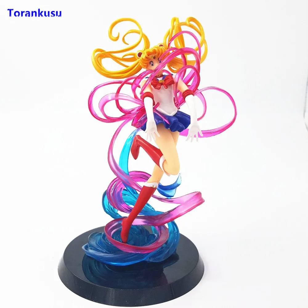 

Sailor Moon Petit-Chara! Pretty Guardian Tsukino Usagi Figure PVC Sailor Moon Figure Collectible Action Figure Model Toy XPC