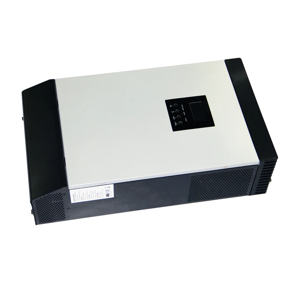 3KVA чистый синусоидальный Гибридный инвертор 24В 220В встроенный 60A MPPT PV Контроллер
