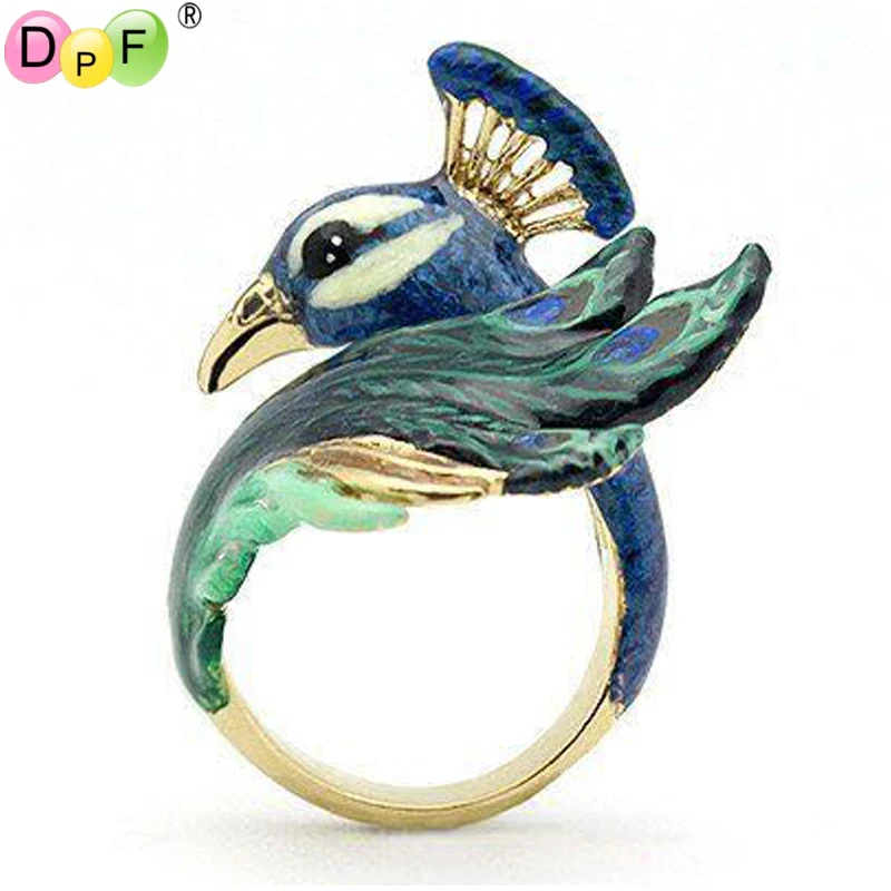 

DPF DIY peacock 5D diamond painting cross stitch needlework diamond mosaic kit square home decor diamond embroidery crafts gift