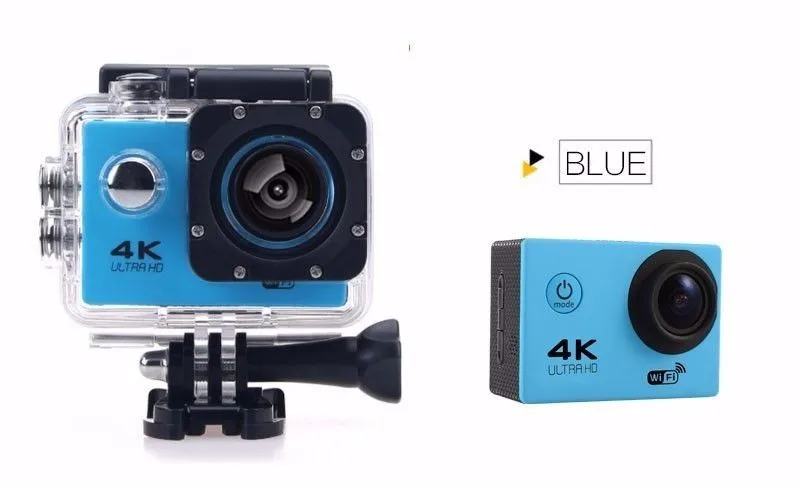 4 K 1080 P HD спортивная экшн мини камера водонепроницаемая камера видеокамера Wi-Fi шлем Go pro Стиль для Xiao Mi Yi водостойкая видеокамера