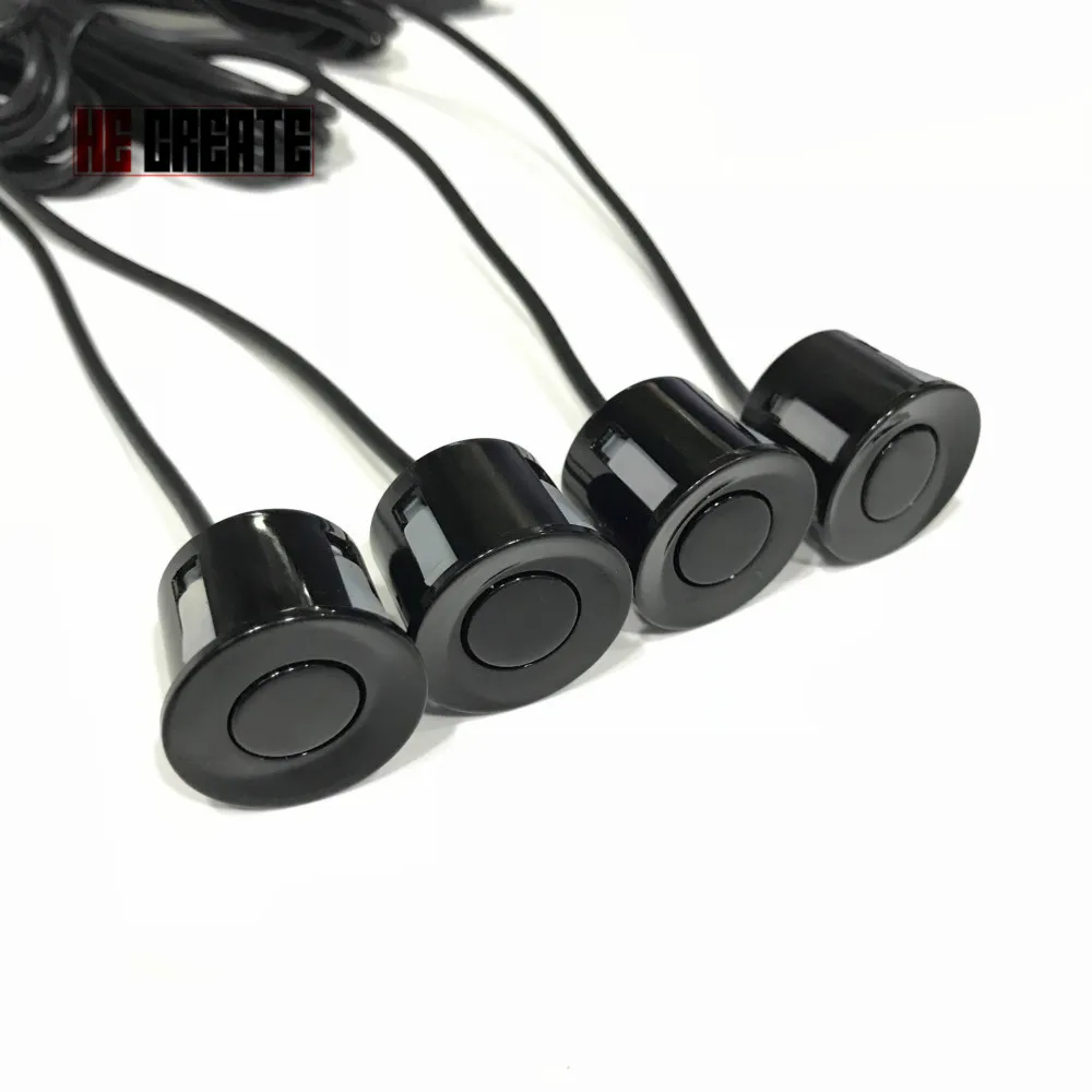 

4Pcs/set 22mm Sensors Buzzer Car Parking Sensor Kit Reversing System Radar Sound Alert Indicator Car Rear Reverse Assistance