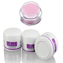 2016 New Nail Art Pink Clear White Acrylic Professional Powder Chemistry 15g Phototherapy Crystal Tips Polymer