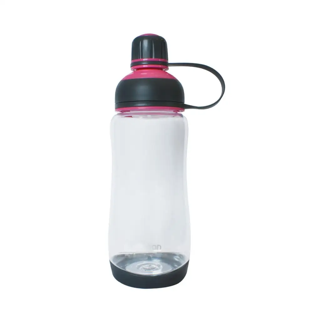 Фиссман 600 мл 1000 мл бутылка для воды Спорт на открытом воздухе подъем путешествия школа посуда для напитков с крышкой - Цвет: Red