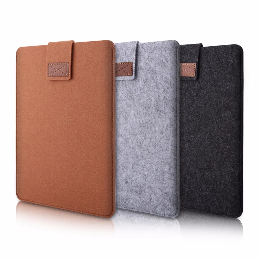 

VBESLIFE New 11/13/15 inch Soft Laptop Cover Case Sleeve Bag Pouch For Macbook Air Pro Retina Protector Case Cover Free Shipping