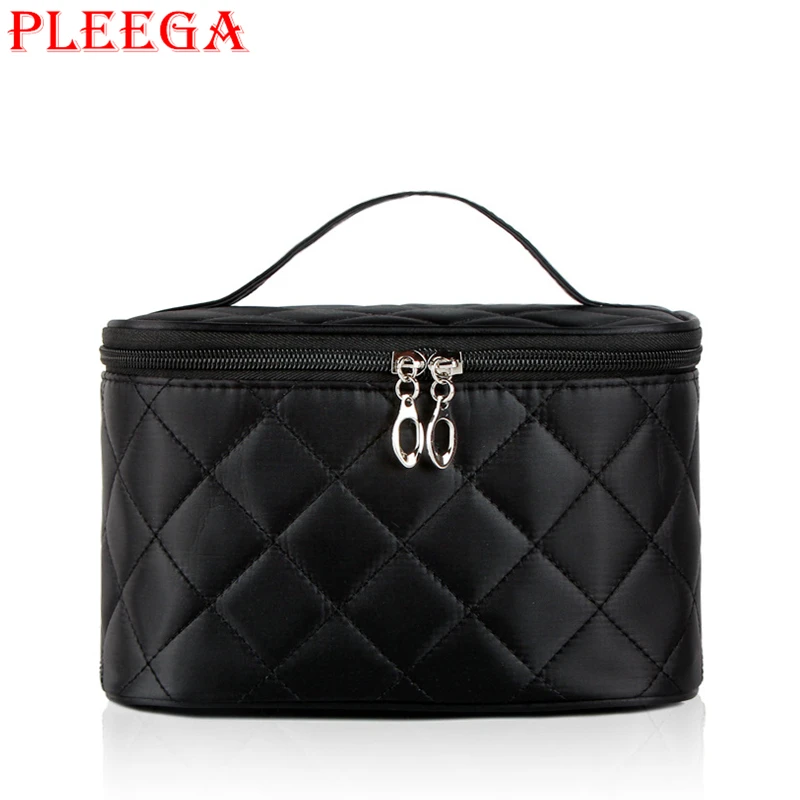 

PLEEGA Brand Women Cosmetic Bag High Quality Leisure Portable Make Up Bags Travel Makeup Wash Supplies Organizer Bag Storage Bag