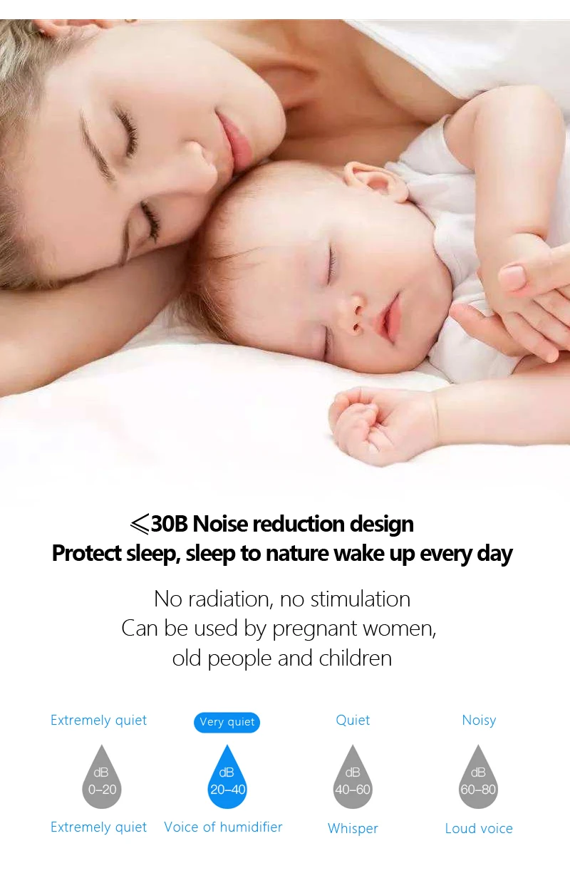 3-IN-1 Multi Fox LED fan humidifier 2018 new product usb mini baby humidifier