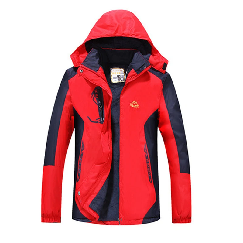 

Men's Outdoor Hiking Jacket Men Spring Sports Rain Coat Climbing Trekking Windbreaker Fishing Walking Riding Waterproof Jackets