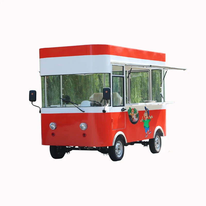 Newly designed street food kiosk electric food truck