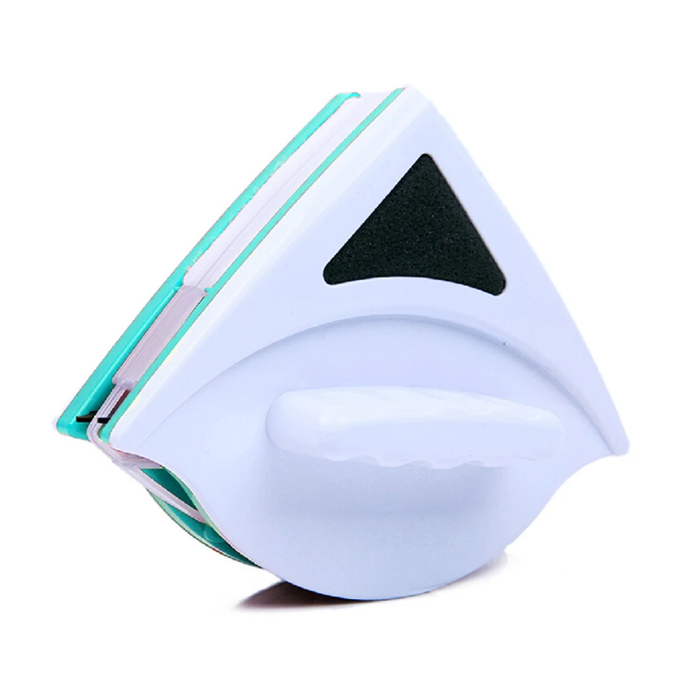 Glass Cleaner Sponge Household Window Cleaner Magnetic Cleaning Tool Double Sided Glass Surface Wiper Cleaning Brush Useful