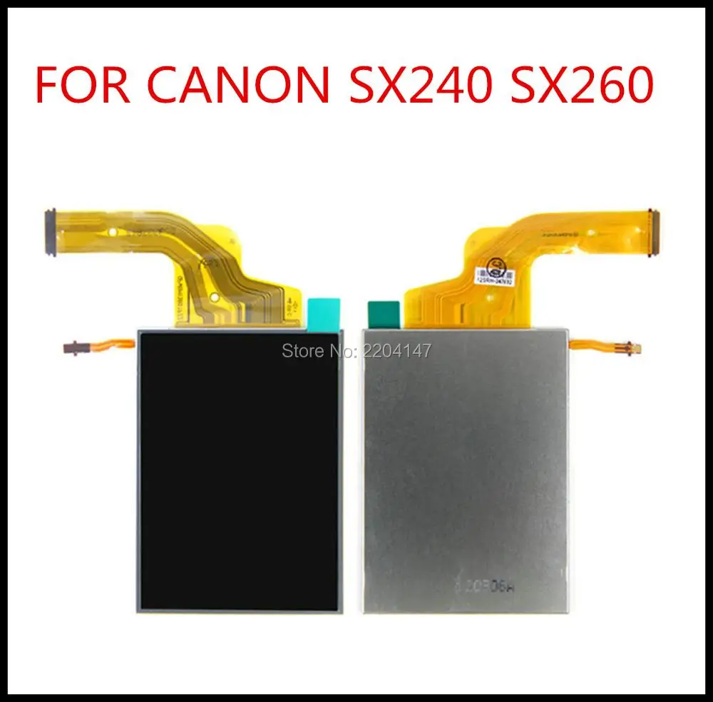 NEW LCD Display Screen Repair Parts For CANON PowerShot SX240 HS SX260 HS Digital Camera Backlight