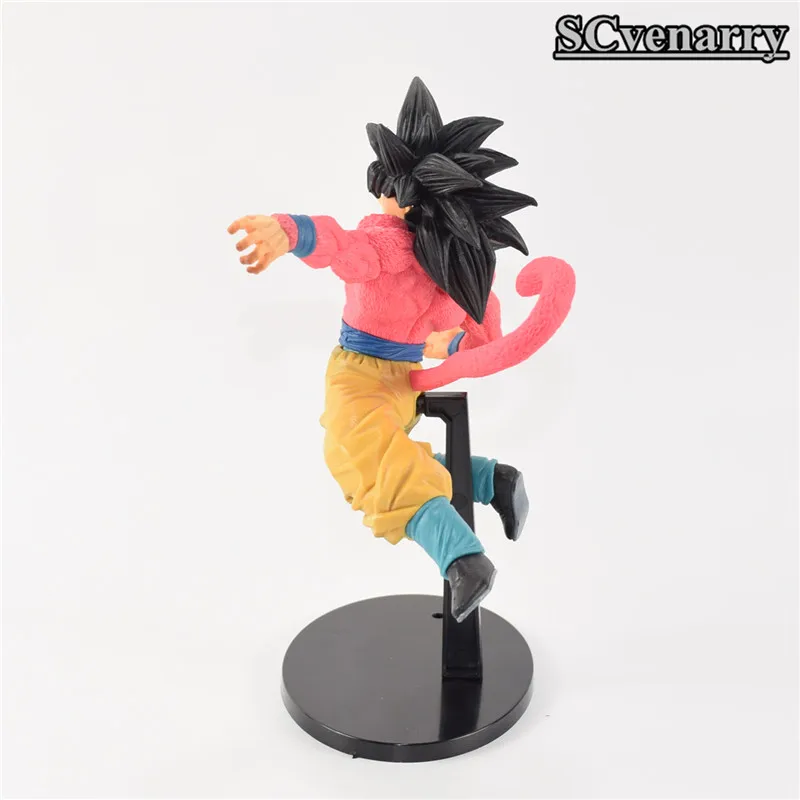 20 см fe Супер Saiyan 4 Сон Гоку фигурку игрушки ПВХ коллекционные Dragon Ball модель