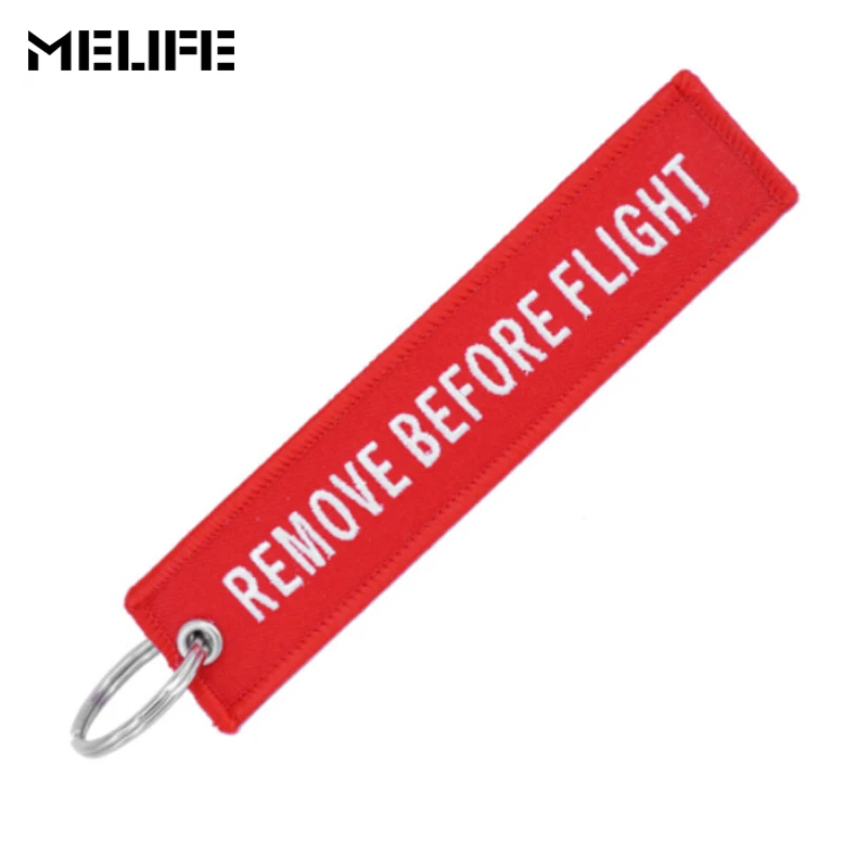 MELIFE الرياضة تسلق اكسسوارات إزالة قبل الطيران Chaveiro علامة التطريز المفاتيح الطيران OEM مفتاح سلسلة مفتاح فوب 3-6 PCS