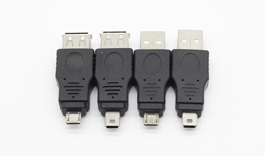 10 шт. OTG 5pin F/M Mini Changer адаптер конвертер USB мужчин и женщин Micro USB адаптер USB гаджеты