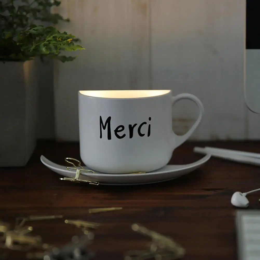 

HobbyLane LED Luminous Cup Intelligent Sound Light Control Sensor Wall Lamp Study Cafe Decoration Lamp Luminaria