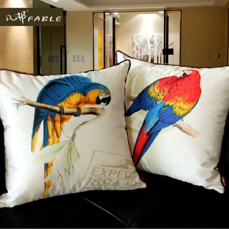 Factory direct pillow case creative HD British style cover cute pillowcase 45x45cm Cartoon bolster | Дом и сад