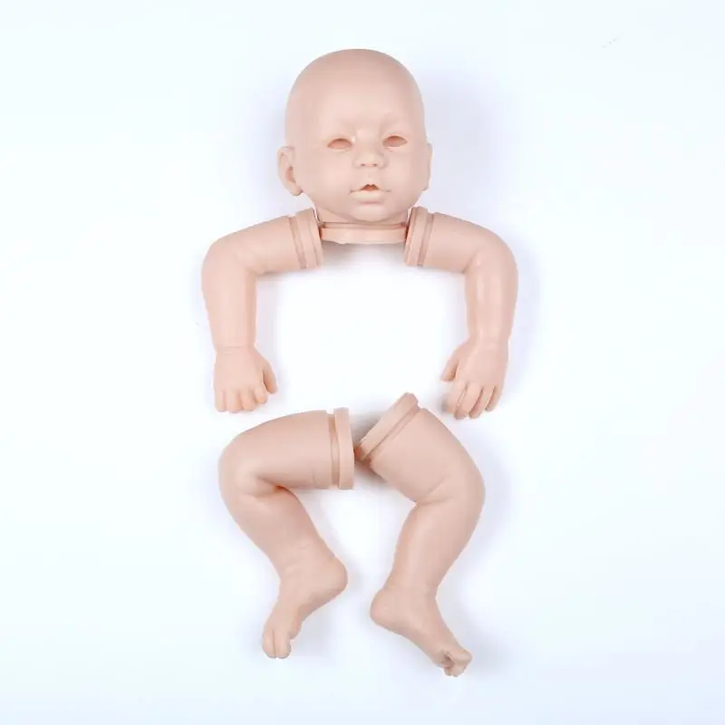 NPK Reborn Baby Mold Reborn кукла наборы полный Силиконовый Неокрашенная кукла Запчасти для DIY 22 дюймов мальчик/девочка Reborn кукла игрушки горячий