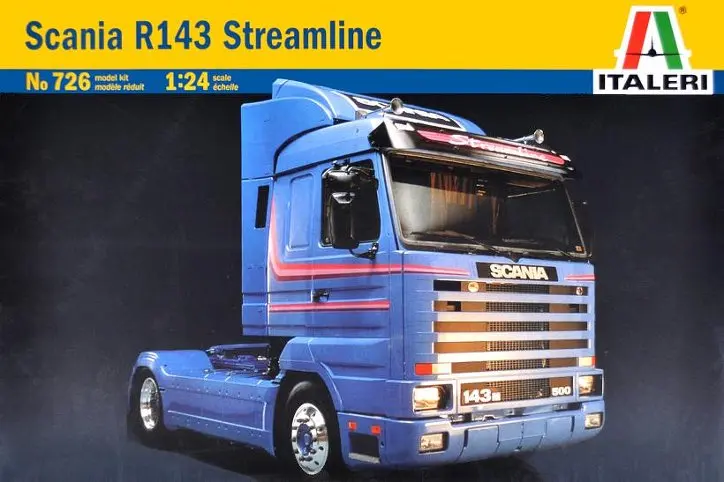 

Out of print! ITALERI 1/24 Scania R143 Streamline Tractor Cab (Special Edition) KIT ITL726