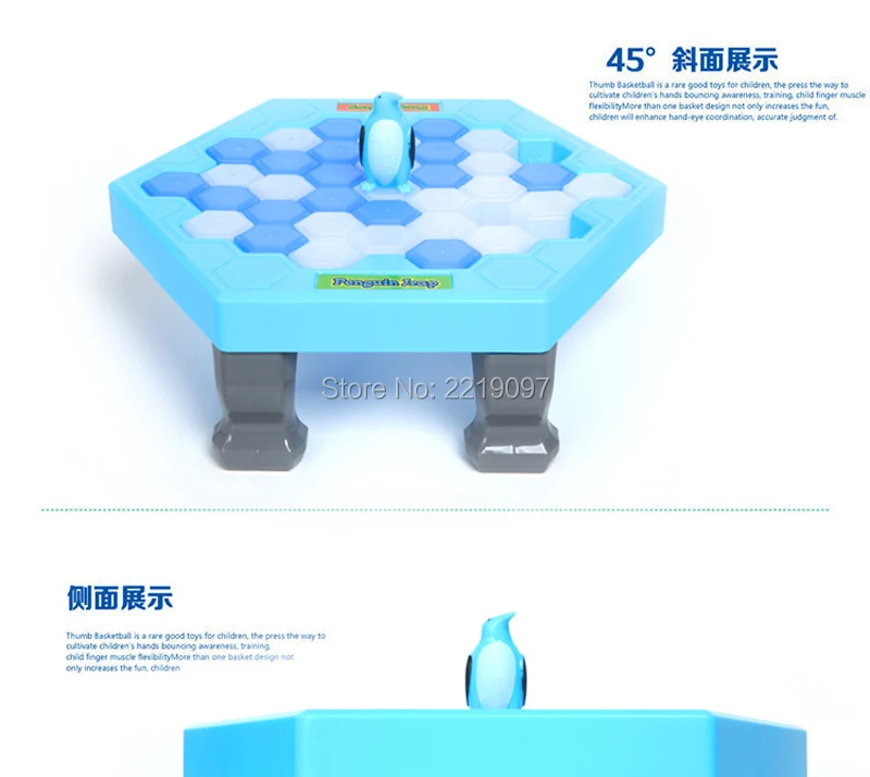 Забавная большая семья Пингвин Ледяной разрыв сохранить Пингвин ребенок игрушка Подарки настольная игра, которые заставляют пингвина отвалиться потерять эту игру