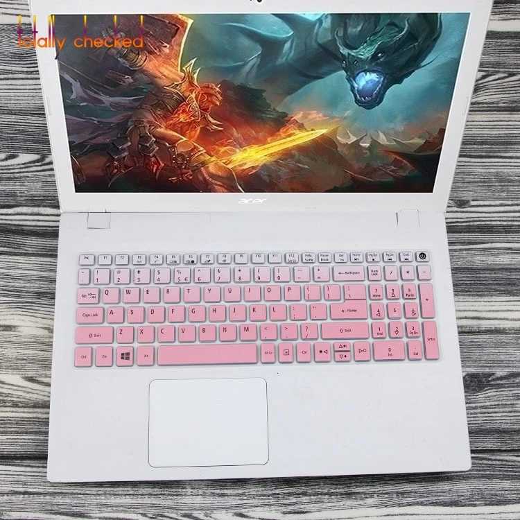 Силиконовая защитная накладка на клавиатуру для Acer Aspire E15 E5 575 576G ES15/Aspire E 17 573G 15 6