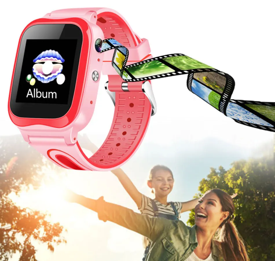SALFRESA Children Smart Watch V88 IP67 Waterproof 450mAH Long Standby Child Tracking Security SOS Smart Bracelet For Kids Remote-13