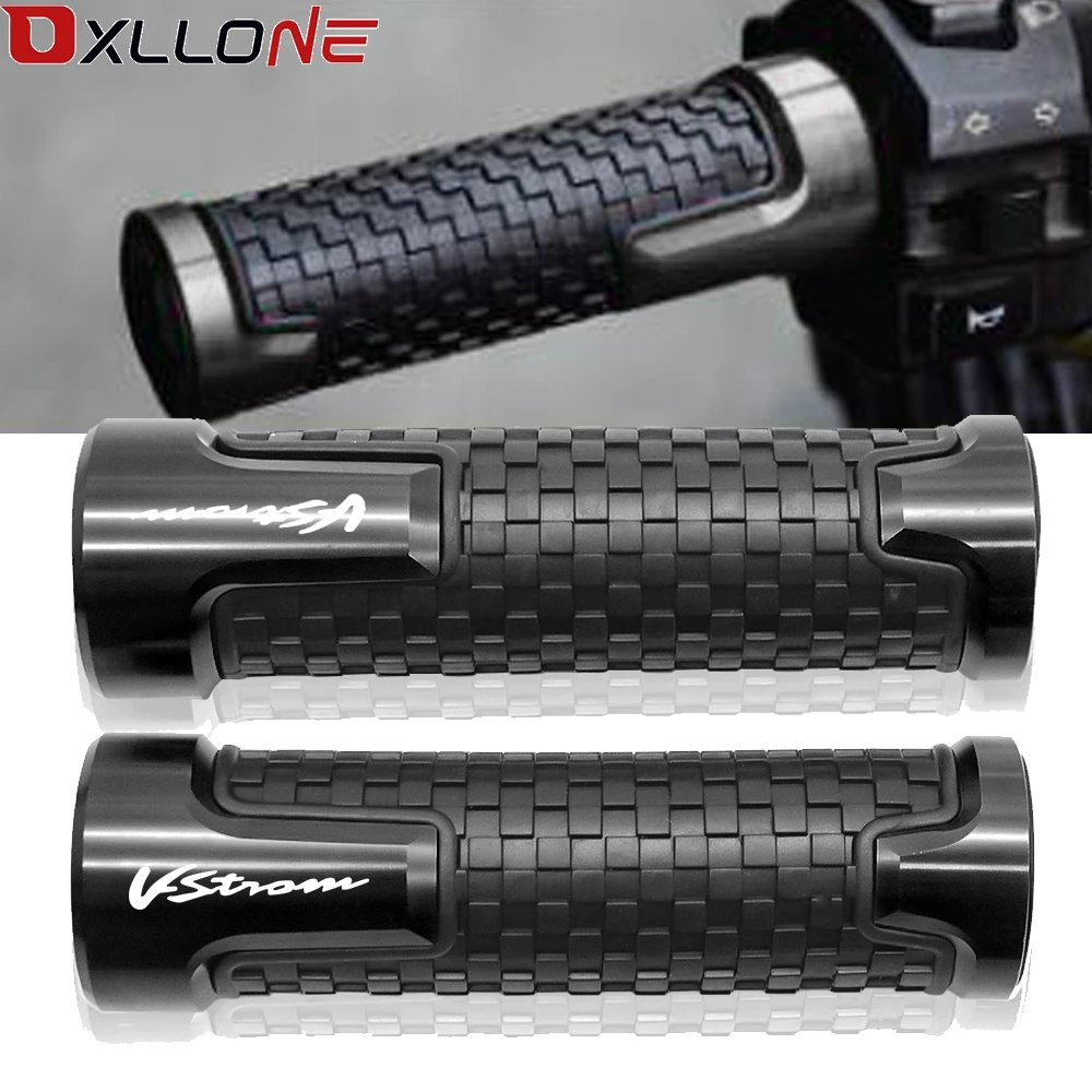 

2mm Motorcycle Hand Grips Handle Bar Dirt Bike Moto Hand Bar Ends For SUZUKI DL650/V-STROM 2004-2012 DL1000/V-STROM 2002-2016