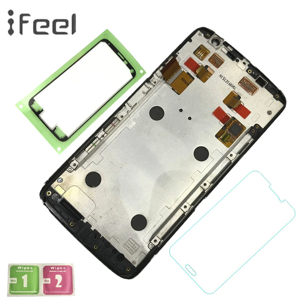 

IFEEL For Motorola Moto X Play Xt1562 Xplay LCD Display With Touch Screen Digitizer Assembly Phone Repair Parts with Frame