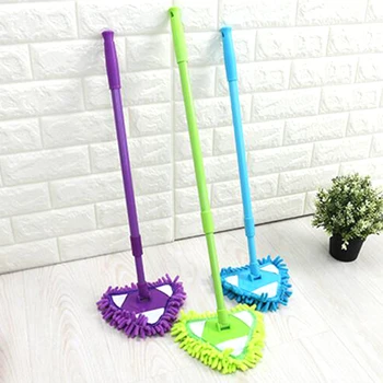 

Microfiber Retractable Mops Chenille Replaceable Cleaning Cloth Practical Multifunction Absorbability Dry Wet Household Tools
