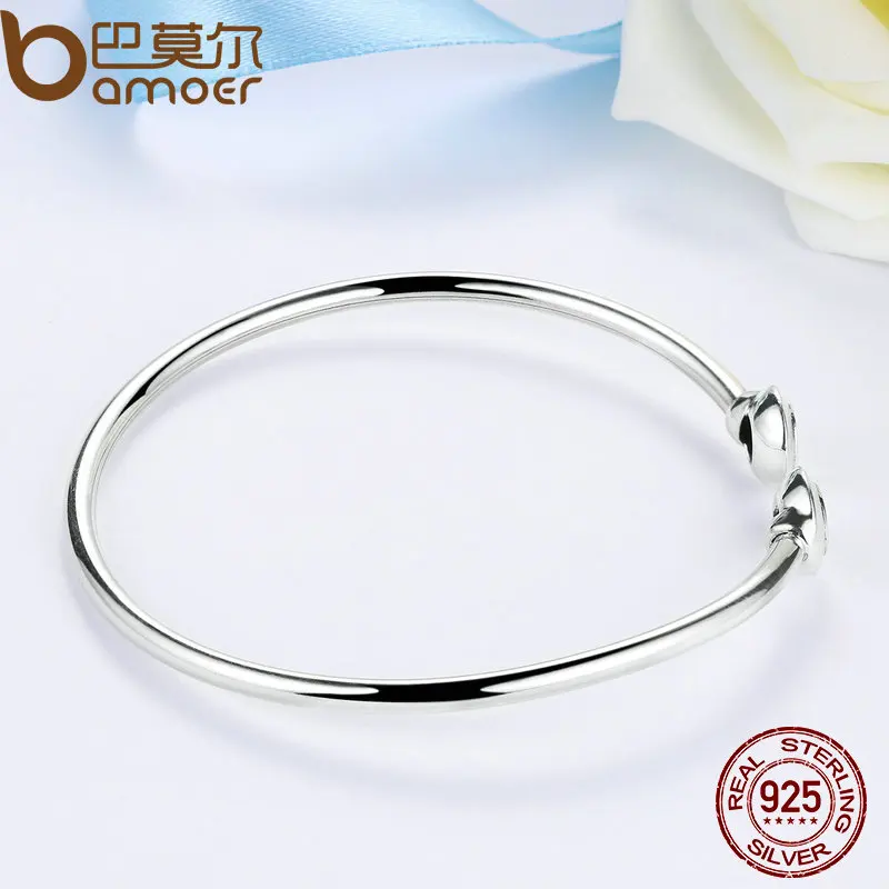 Tanie # NO LOGO # autentyczne 100% 925 srebro łańcuch podpis, wyczyść CZ mankiet bransoletki moda biżuteria srebrna PAS918