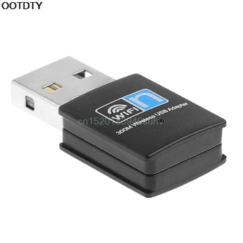 

802.11n/g/b 300Mbps USB2.0 Network LAN Dongle WiFi Wireless Adapter No Antenna ## new hot