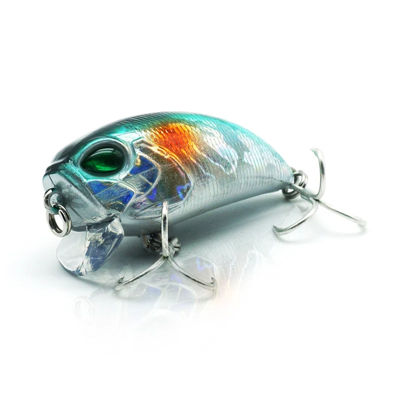 Thritop Crankbait рыболовные приманки-Воблеры искусственные жесткие приманки 3D глаза TP067 5 см 7 г 5 различных цветов - Цвет: Color D