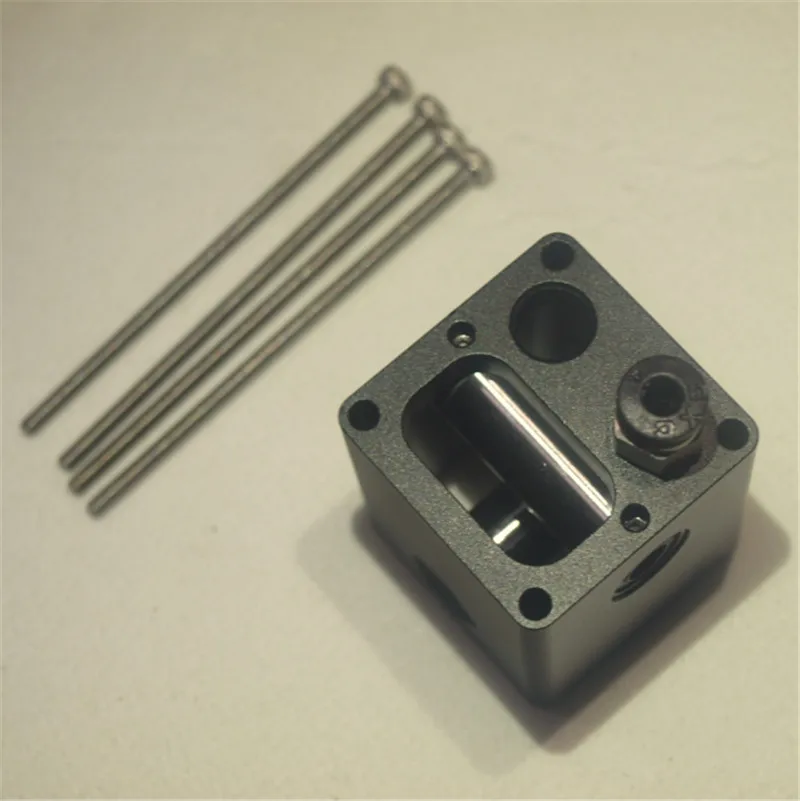 Funssor Ultimaker 2 UM2 3D printer parts all metal aluminum alloy print head for 1.75/3mm metal cross slide kit 6mm