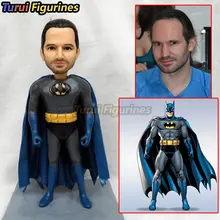 Бэттер человек фигурка мини лицо кукла миниатюрная украшенная торт ко дню рождения на заказ свадебные торты мини кукла миниатюрная фигурка собаки