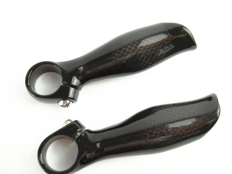 1 Pair Glossy Cycling Mountain Bicycle MTB Bike Full Carbon Fiber Handlebar Bar
