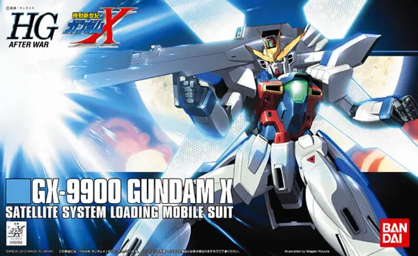 1 шт. Bandai 1/144 HG HGUC 109 gx-9900 Gundam х мобильный костюм сборки модель Наборы LBX игрушки