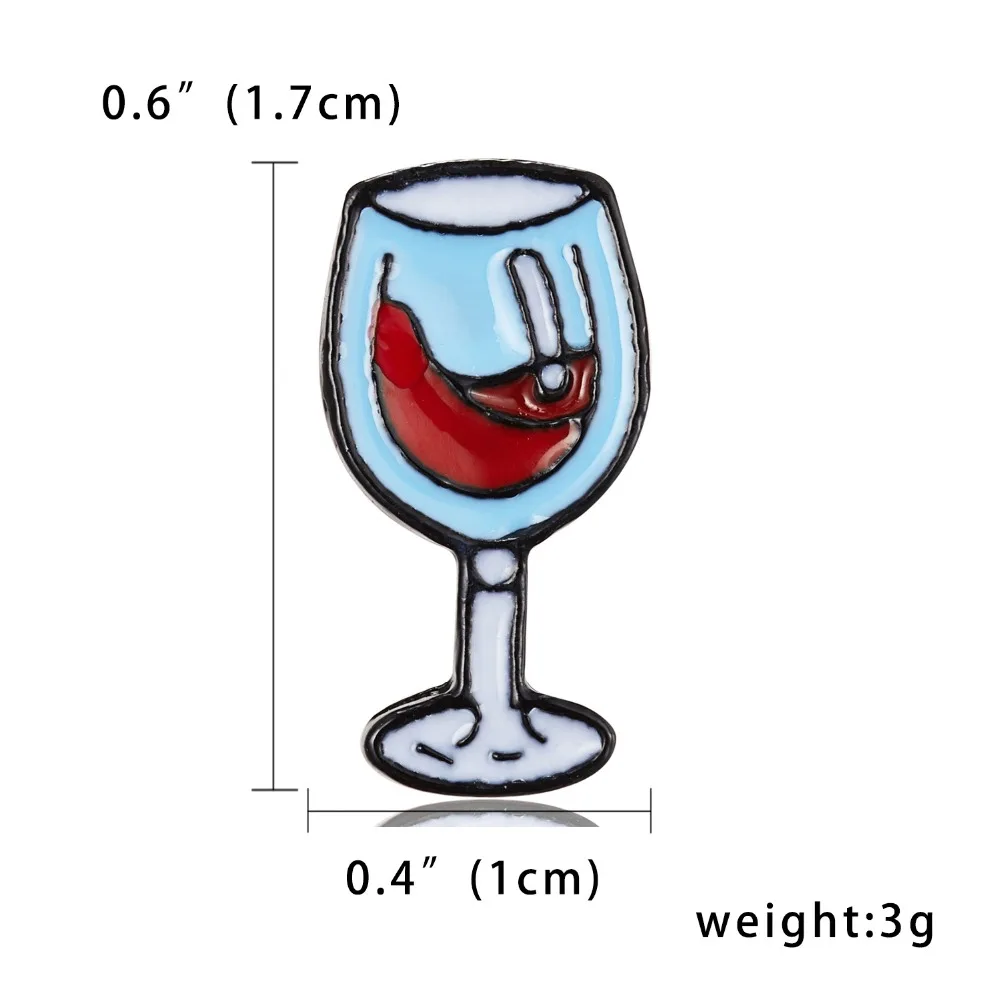 Мини милые Винные бокалы, парные броши, булавки, красное вино, бутылка, чашка, броши, эмаль, значок для влюбленных, лучший друг, булавки, ювелирные изделия