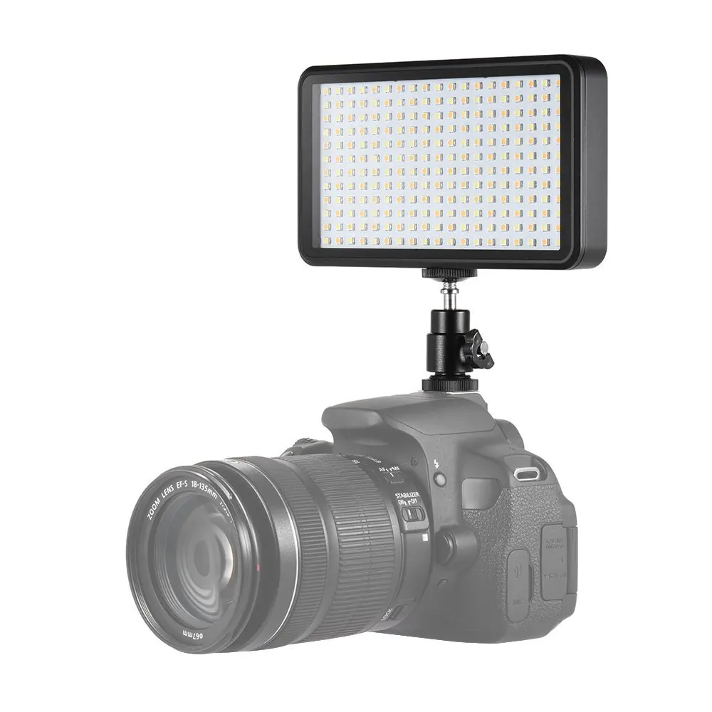 Preise TOP Ultra dünne 3200 K 6000 K Dimmbare Studio Video Fotografie LED Licht Panel Lampe 228 stücke Perlen für Kamera DV