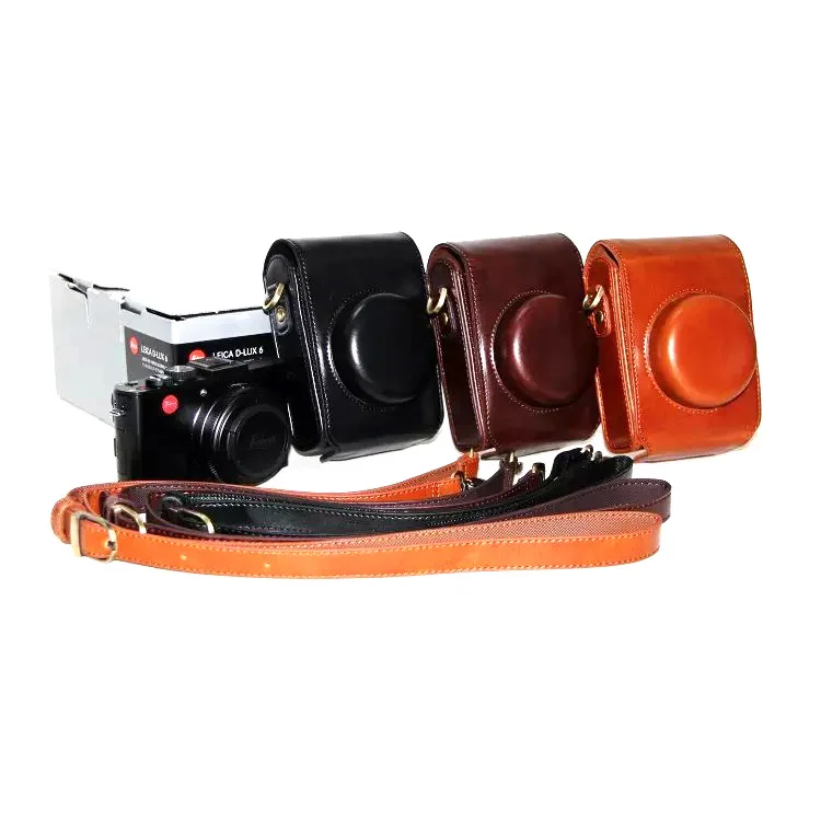 Camera bag PU holster imitation leather case cover bag for Leica D LUX6 LUX6 Camera with