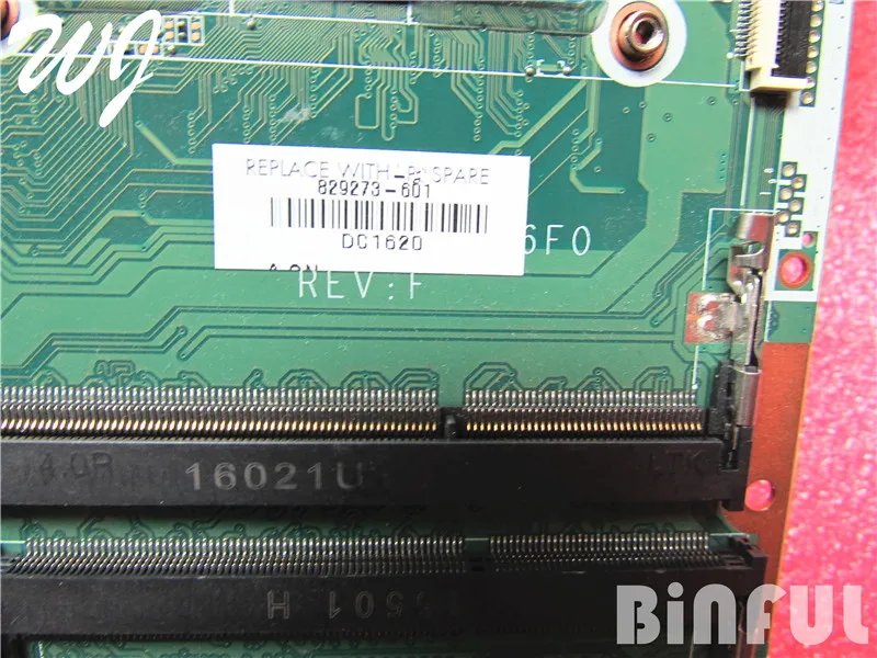 Материнская плата для ноутбука hp Pavilion 17-G167CL 829273-601 DAX1BDMB6F0 i5-6200U полностью протестирована