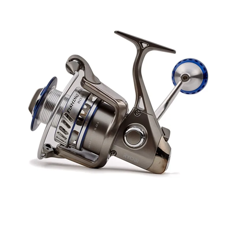 RYOBI FISHING KING I 1000-8000 Рыболовные катушки 7BB 5,0: 1/5. 1:1 Max Drag 2,5-10 кг CNC ручка морская спиннинговая катушка Pesca рыболовное колесо